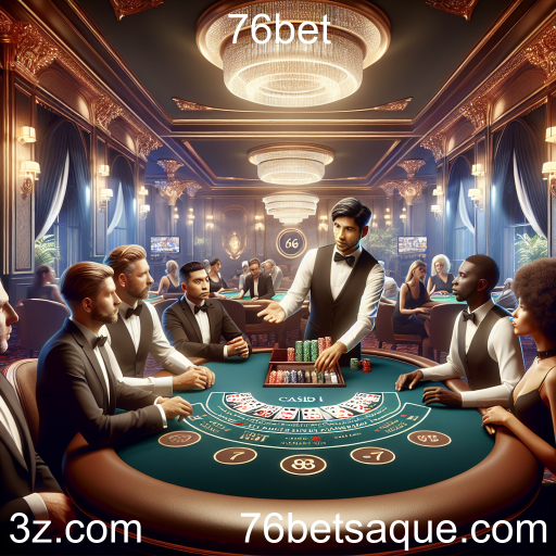 A Emoção do Cassino Ao Vivo no 76bet